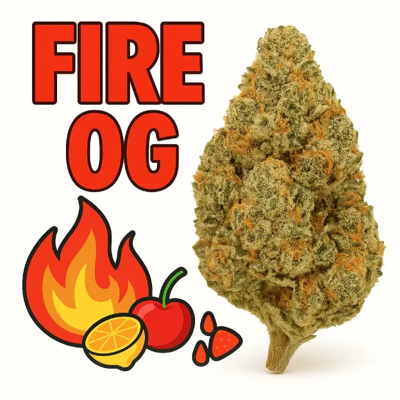 Fire OG Indoor THCa Flower