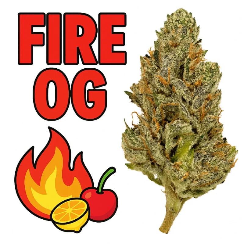 Fire OG Indoor THCa Flower