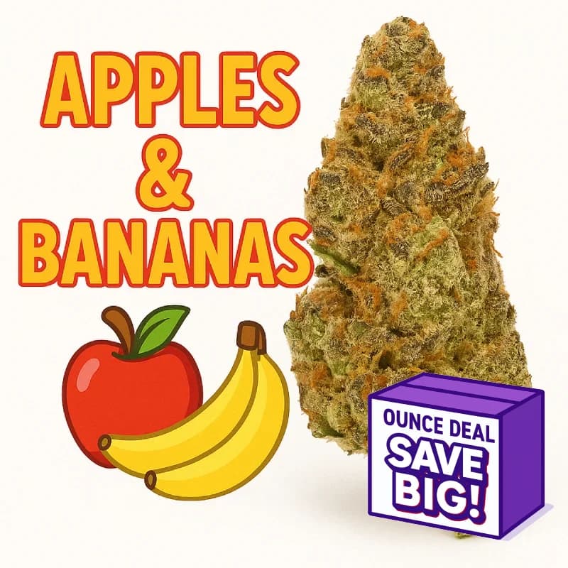 Apples & Bananas Greenhouse THCa Flower Oz