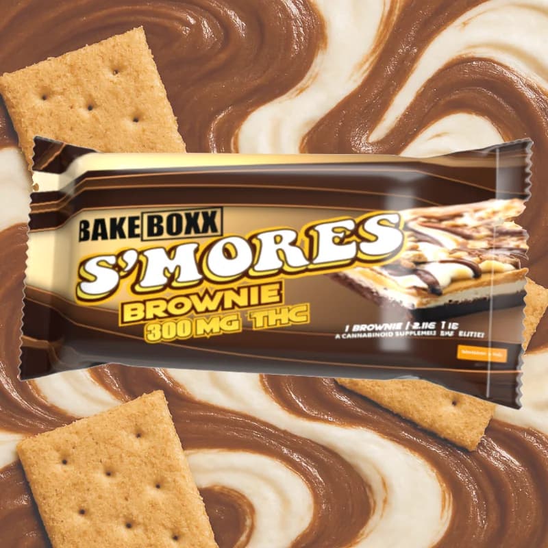 S'mores 300mg THC Brownie