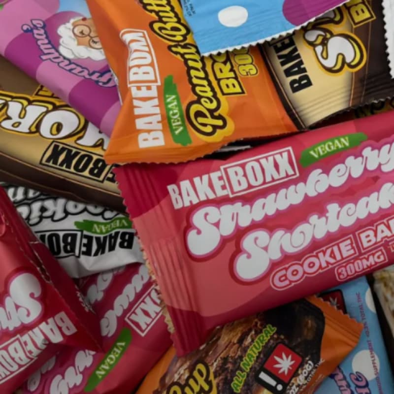 THC Edibles - Premium hemp products category at BakeBoxx