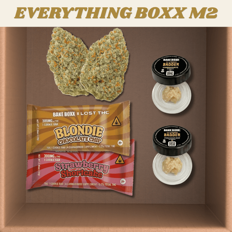 Everything Boxx M2 (Exotic 2x 7g + Badder 2x 2g + Brownie 2x)