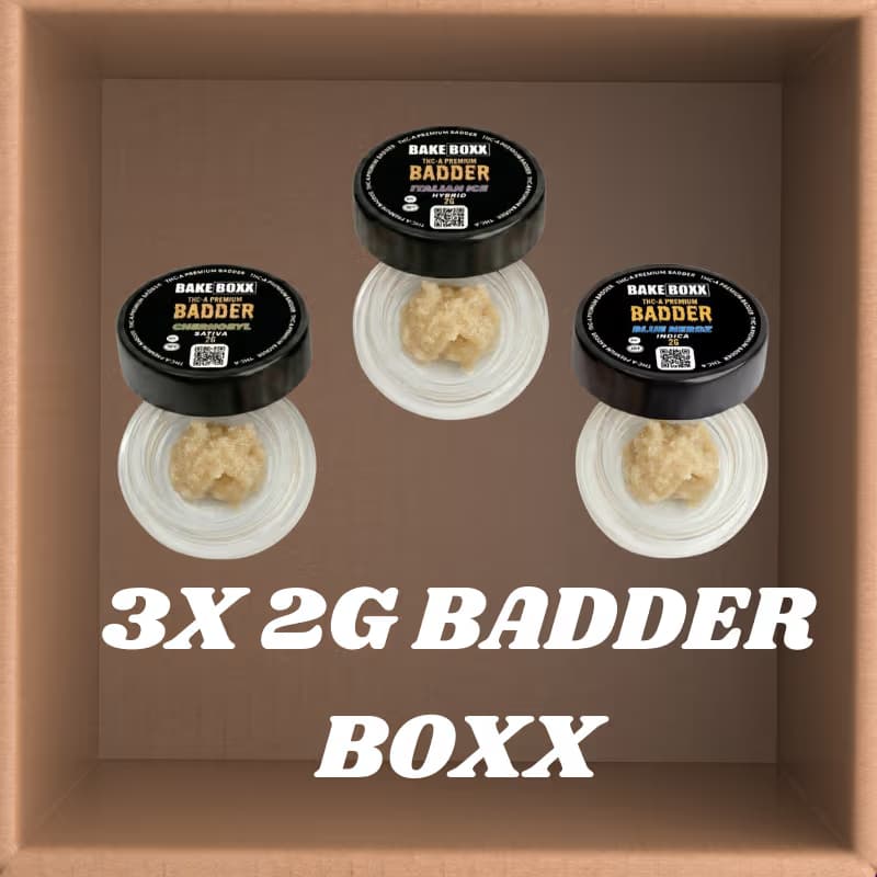 THCa Badder Sampler Bundle Boxx