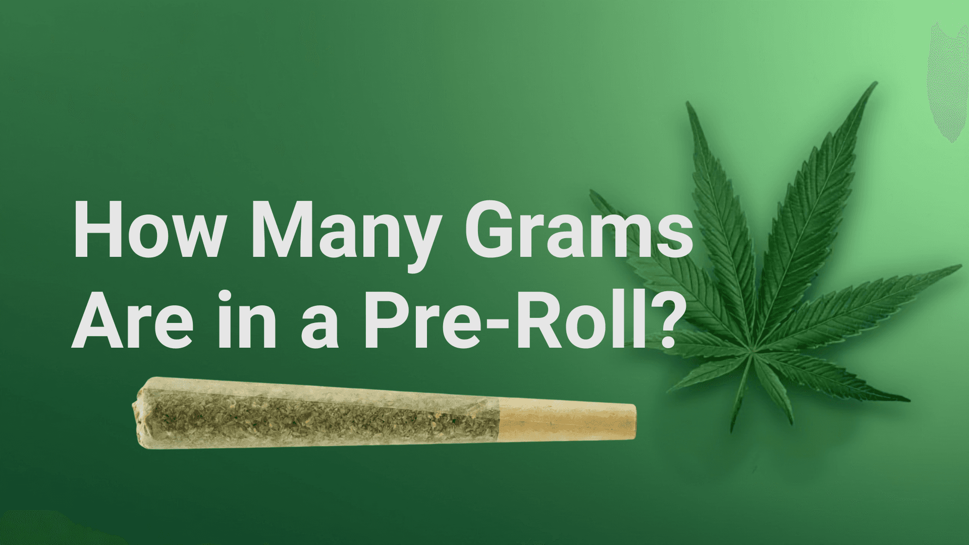 How Many Grams Are in a Pre-Roll? Pre-Roll Size Guide - BakeBoxx blog article
