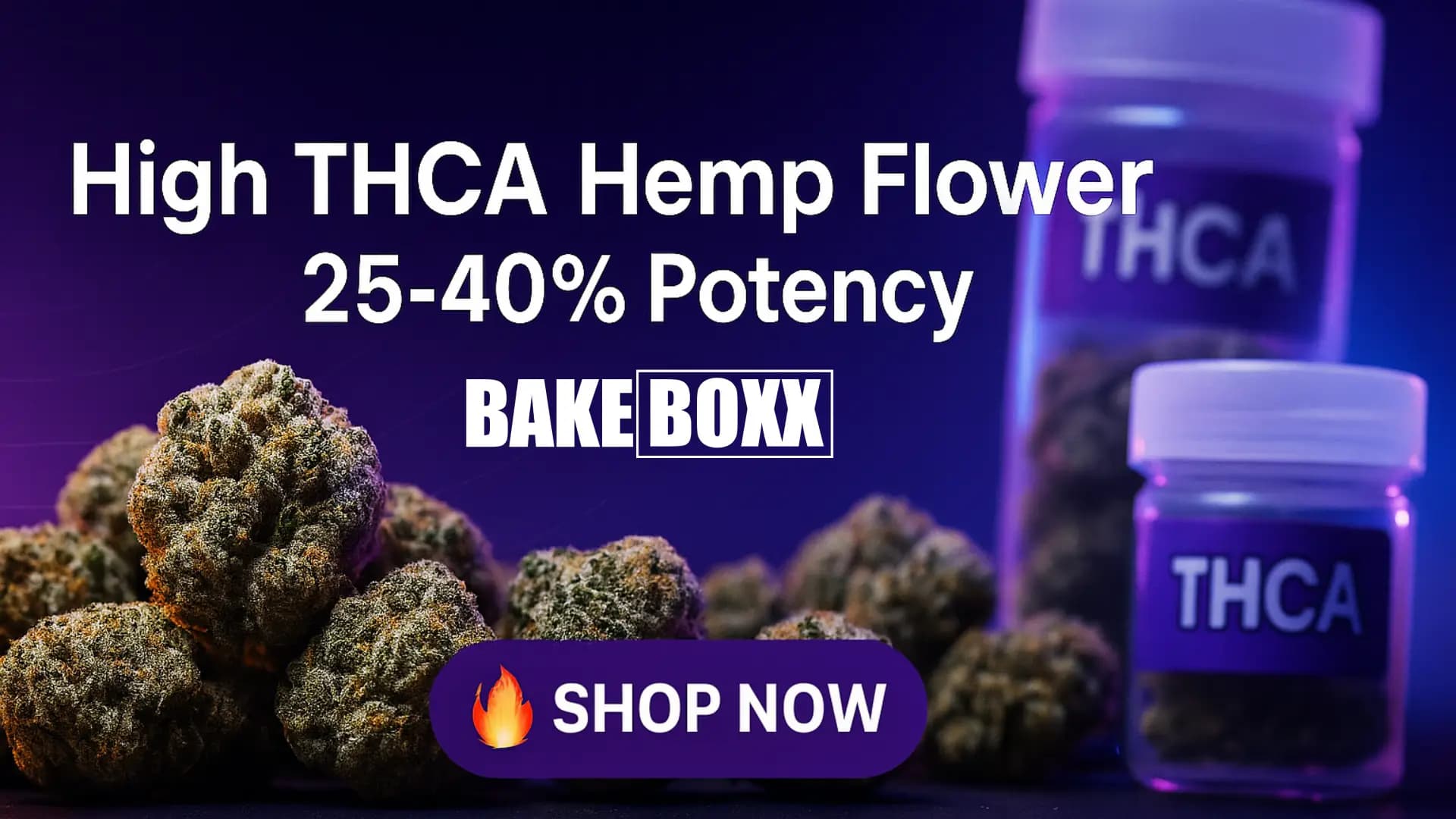 High THCA Hemp Flower 25-35% - BakeBoxx blog article